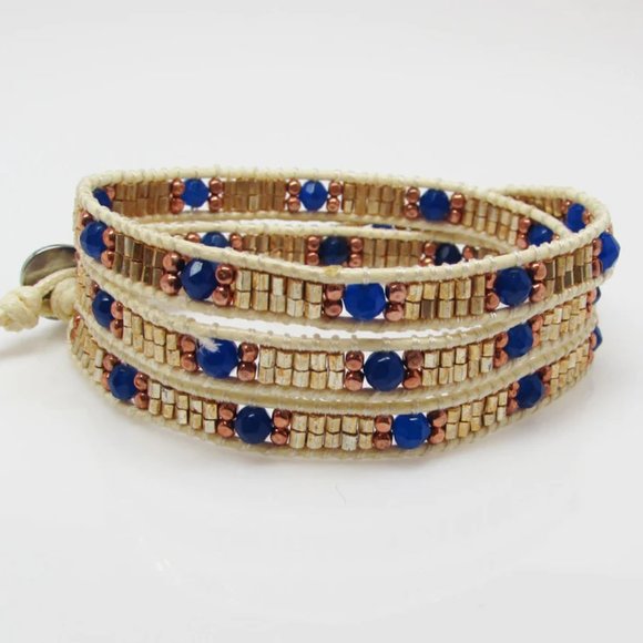 Katie Soleil Jewelry - NEW Handmade 3 Wraps Bracelet